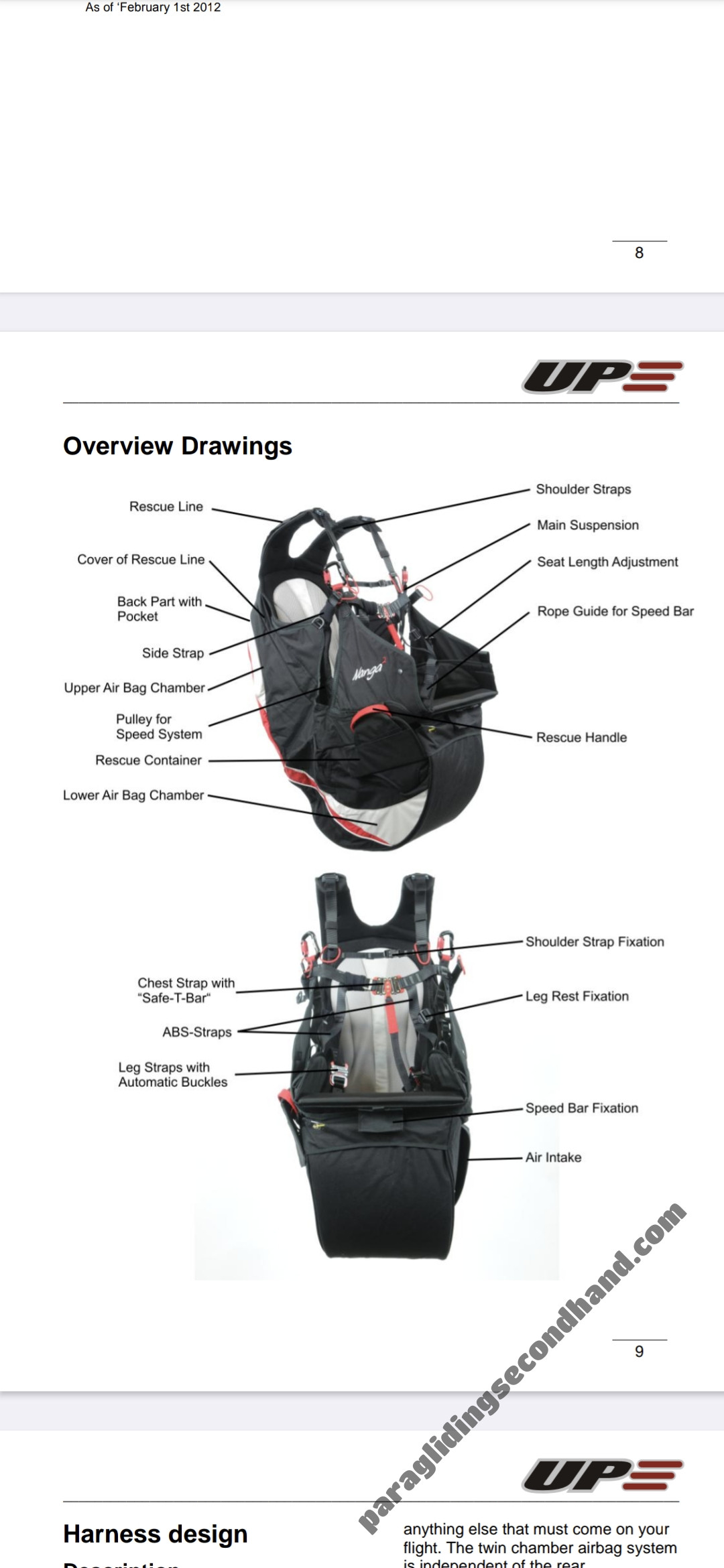 UP Ascent 3, Xs, 2016, (55-85kg), 50h - Imagen 10