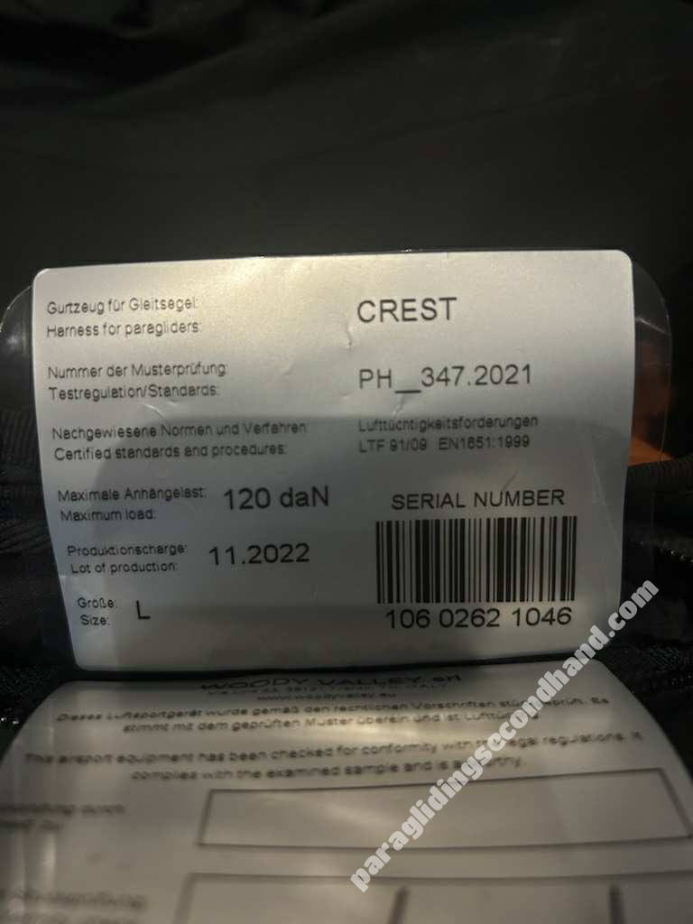 PHI TENOR light 19 -Woody Valey Crest L -woody valey quick 100 reverse