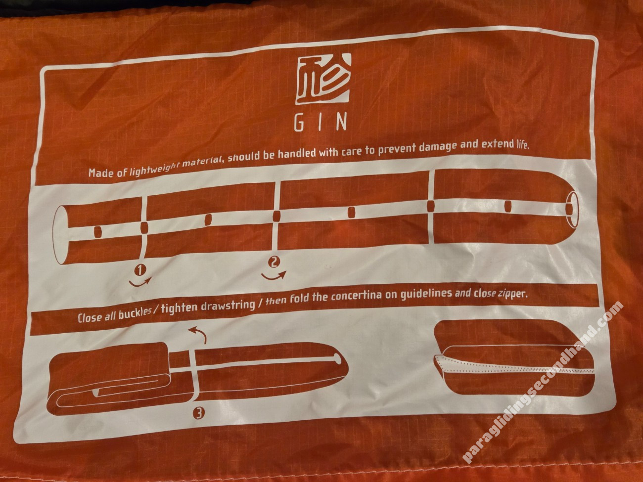 Gin Concertina Compress Bag 2.7