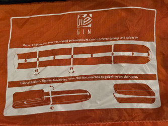 Gin Concertina Compress Bag 2.7