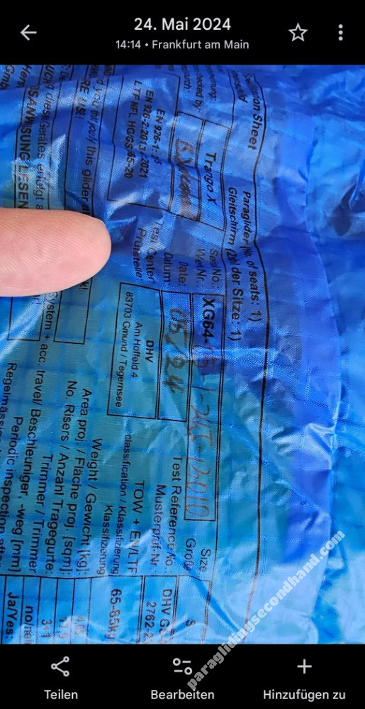 UP Trango X, M, 2024, (85-110kg), 53h