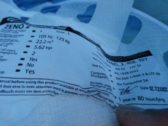 Ozone Zeno2, L, 2022, (105-125kg), 150h