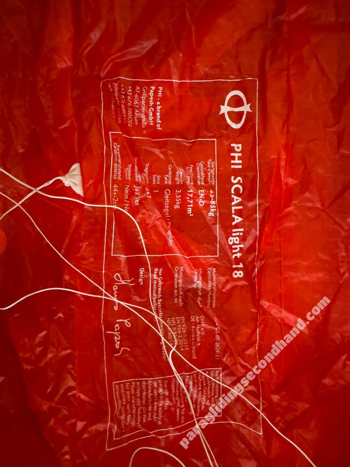 Phi Scala Light, 18, 2022, (65-85kg), 30h