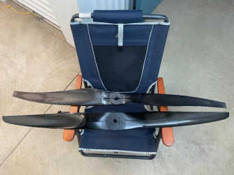 Scout -Vittorazi Moster 185 Plus, Nova canopy, custom harness with integrated water rescue system