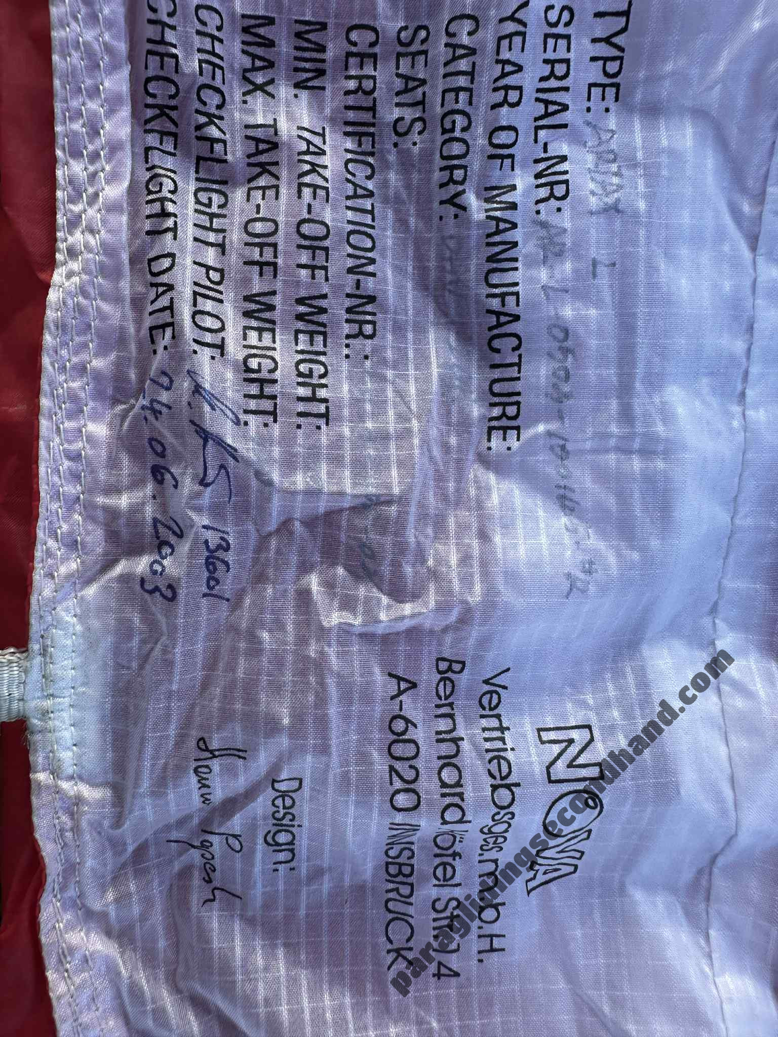 Nova Artax, L, 2003, (100-130kg), 0h