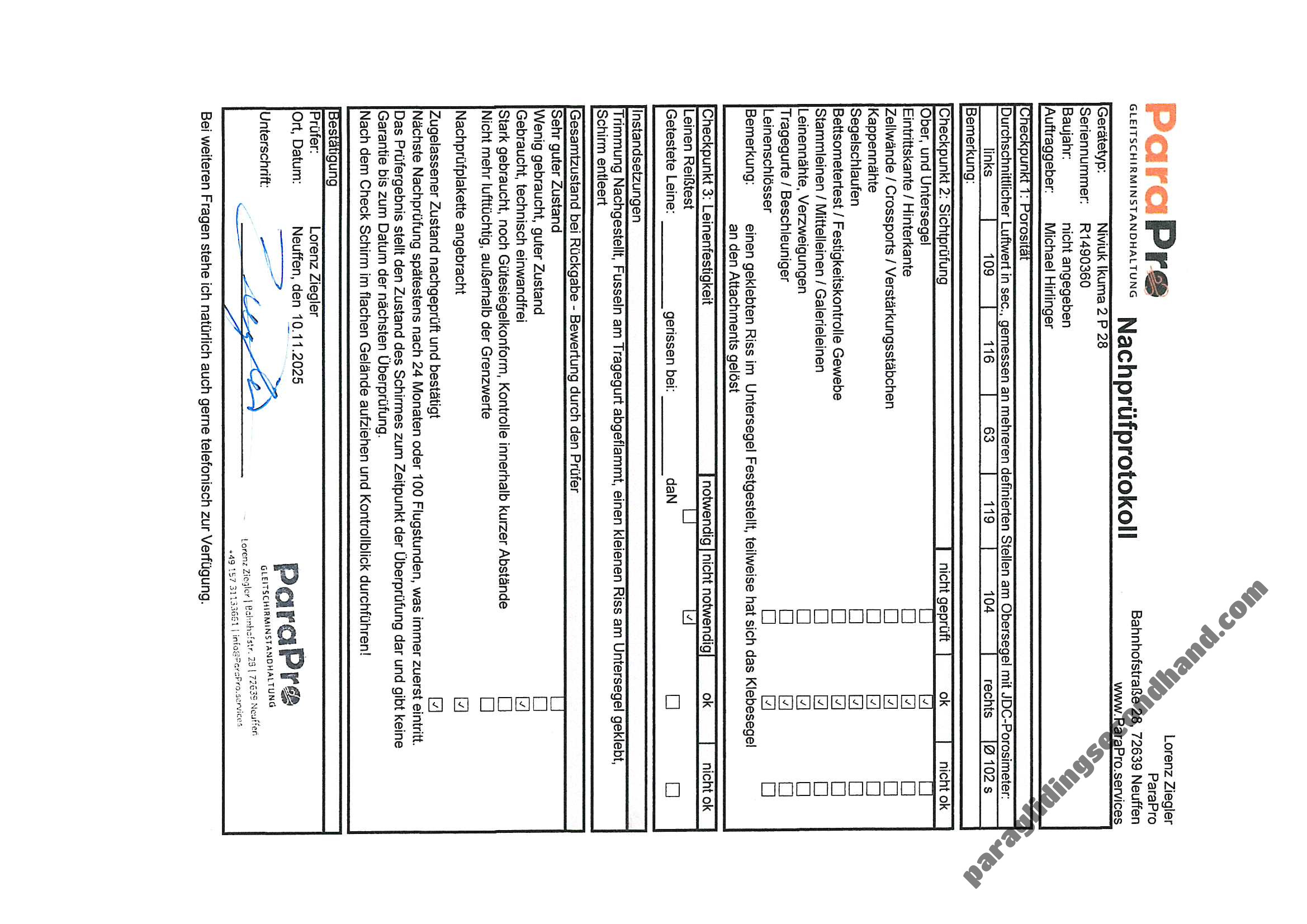 Niviuk Ikuma 2 P, 28 m², 2022, (95-115kg), 60h