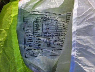 Air Design Susi 3, 18, 2019, (50-97kg), 100h