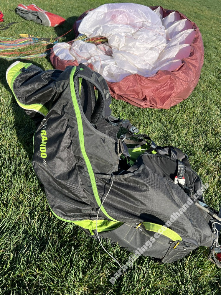 2018 Ozone Jomo XS EN-A, Supair Altirando 3 S