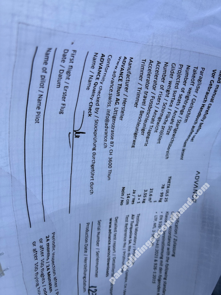 Advance Theta ULS, 25, 2024, (78-99kg), 16h