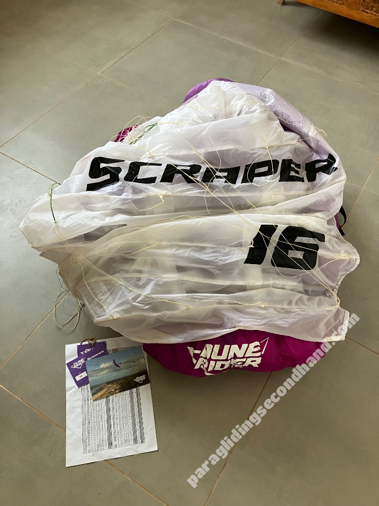 Paraglider Scraper, 16, 2025, (60-120kg), 20h