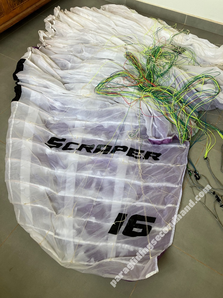 Paraglider Scraper, 16, 2025, (60-120kg), 20h