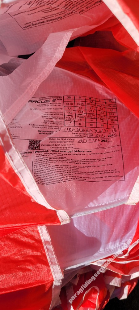 Swing ARCUS 2 RS, M, 2022, (85-105kg), 65h