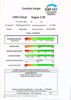 Little Cloud Kagoo 2, 20, 2022, (55-120kg), 20h