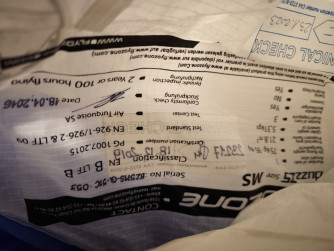 Ozone Buzz z5, MS, 2016, (75-95kg), 90h