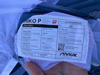 Niviuk Hiko p, 22, 2025, (65-85kg), 1h