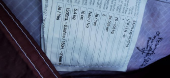 U-Turn Infinity, M, 2015, (75-105kg), 100h