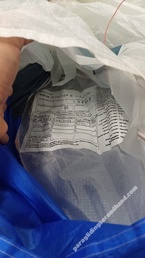 Nova Mentor 6 Light XS, XS, 2021, (70-90kg), 60h - Image 4