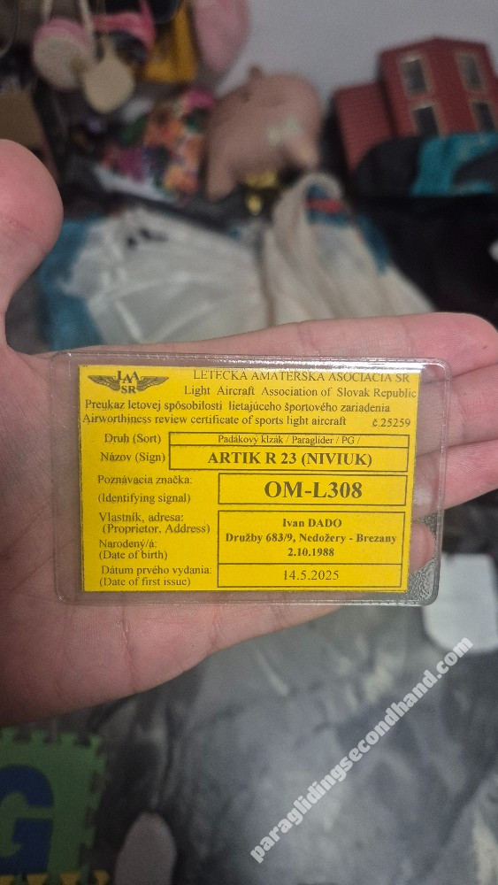 Niviuk Artik R, 23, 2023, (75-95kg), 170h - Image 6