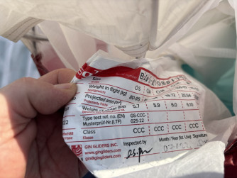 GIN Gliders Boomerang 12, L, 2022, (110-127kg), 180h