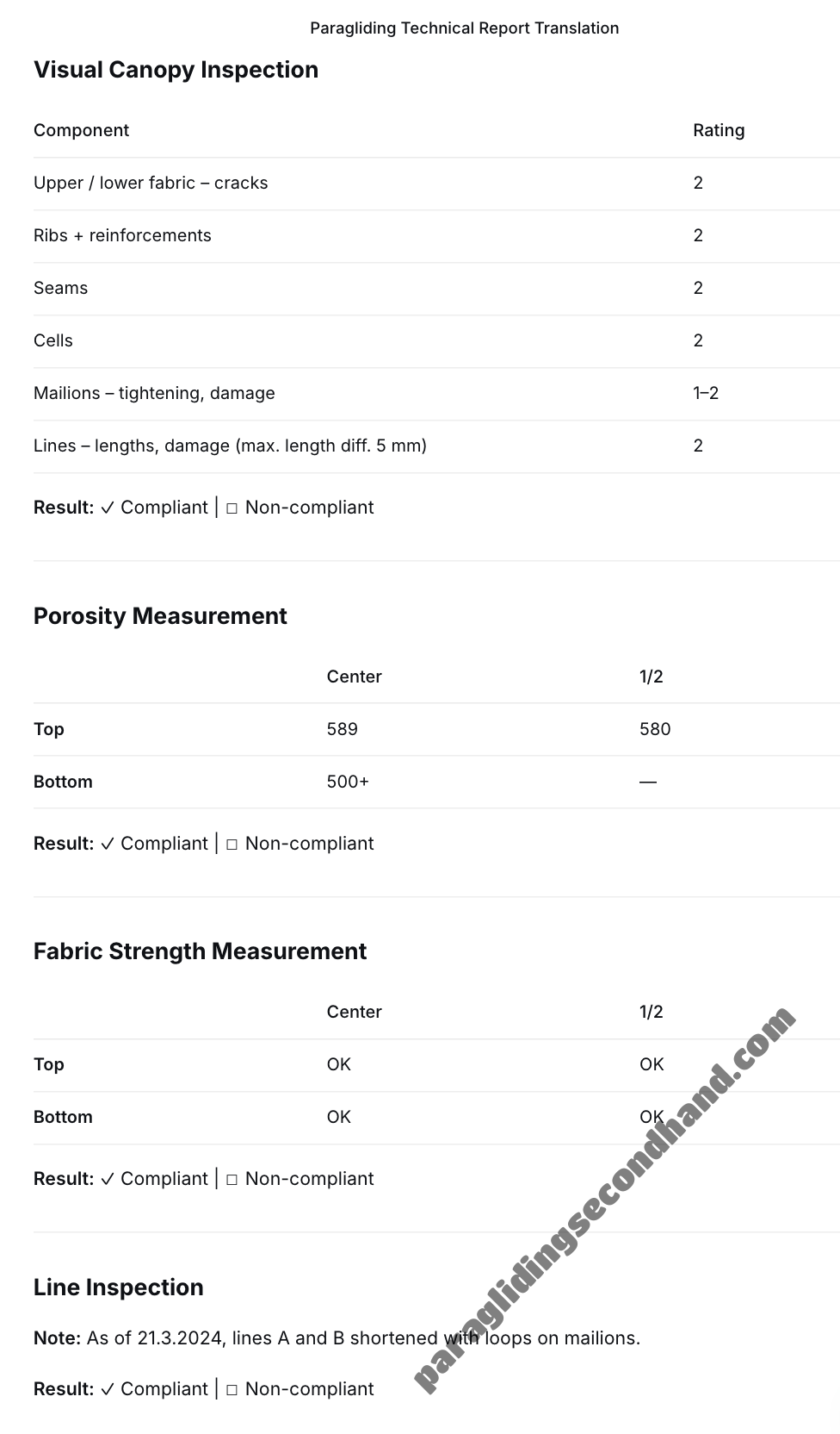 Skywalk X-Alps 4, XS, 2021, (70-85kg), 90h - Obrázek 5