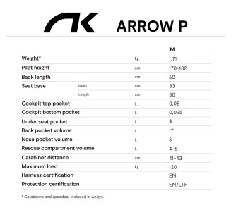 Niviuk Arrow P, M, 2024