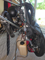 PAP Rolling Trike, Moster 185, and Mac Pare Charger Glider