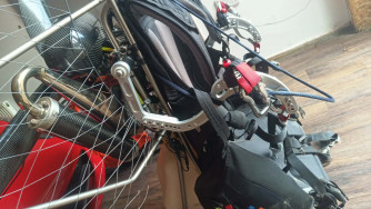 Liberty race slalom frame