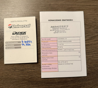 Dudek Universal, 23, 2016, (60-95kg), 20h