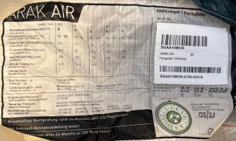 Skywalk Arak Air, M, 2021, (85-110kg), 207h