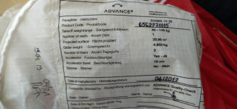 Advance SIGMA 10, 25, 2017, (80-100kg), 250h