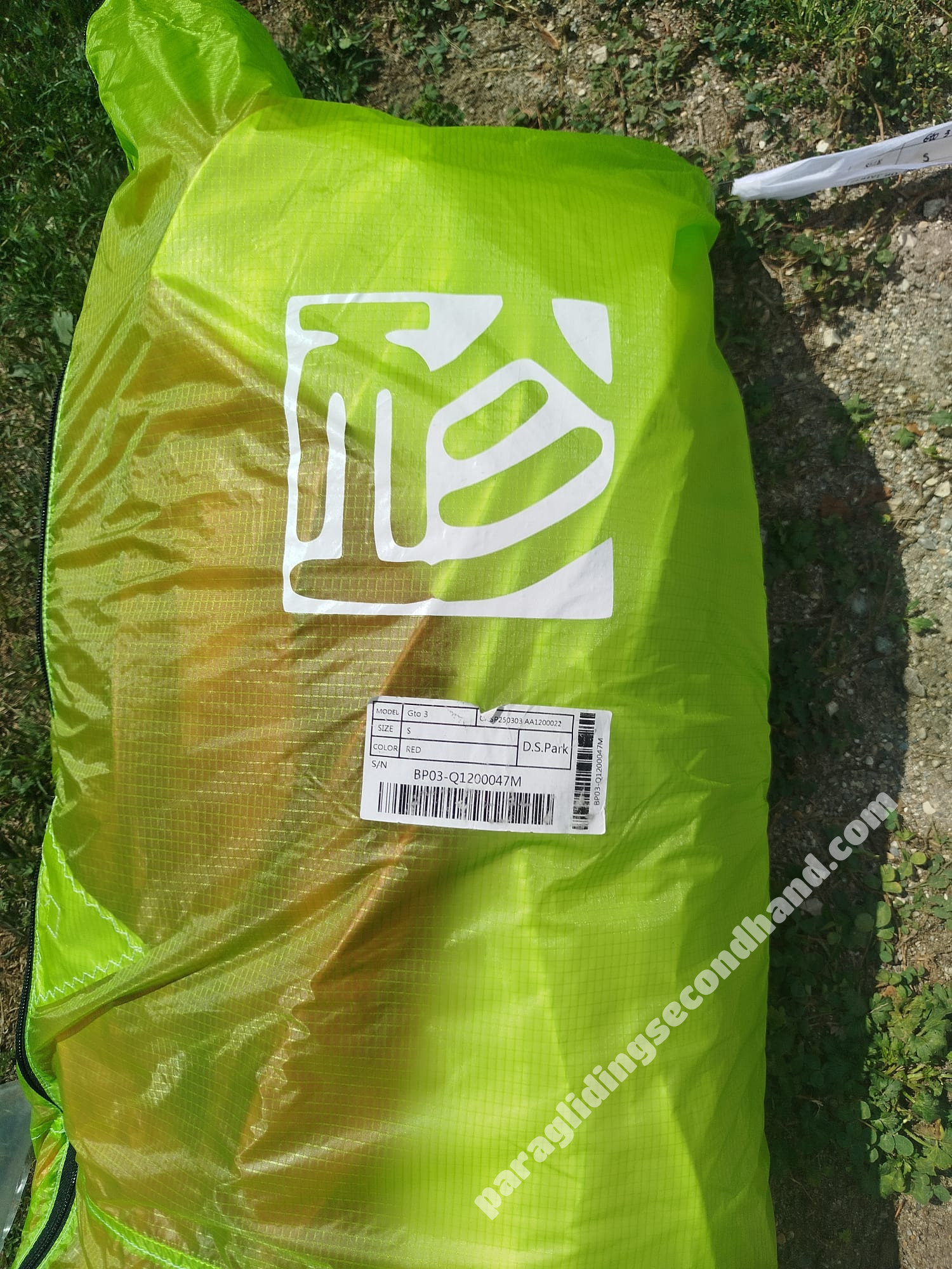 GIN Gliders GTO3, S, 2025, (75-95kg), 0h