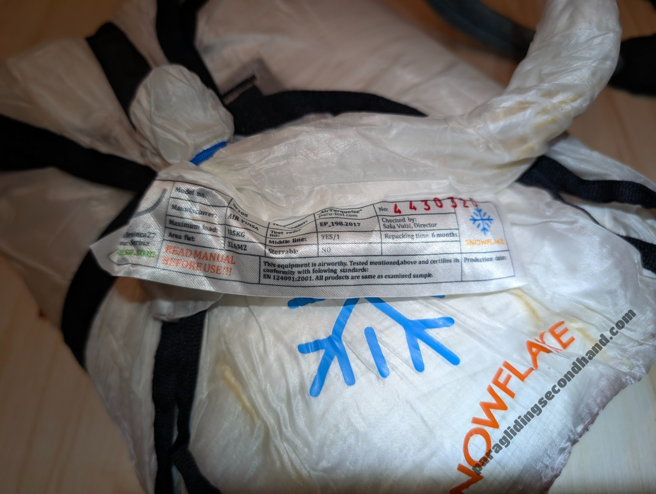 Lightweight Square Reserve – Airvuisa SnowFlake 105 - Image 5