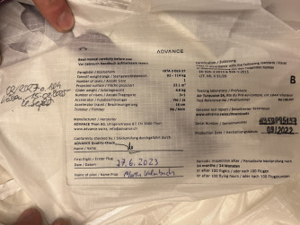 Advance IOTA DLS, 27, 2023, (92-114kg), 200h