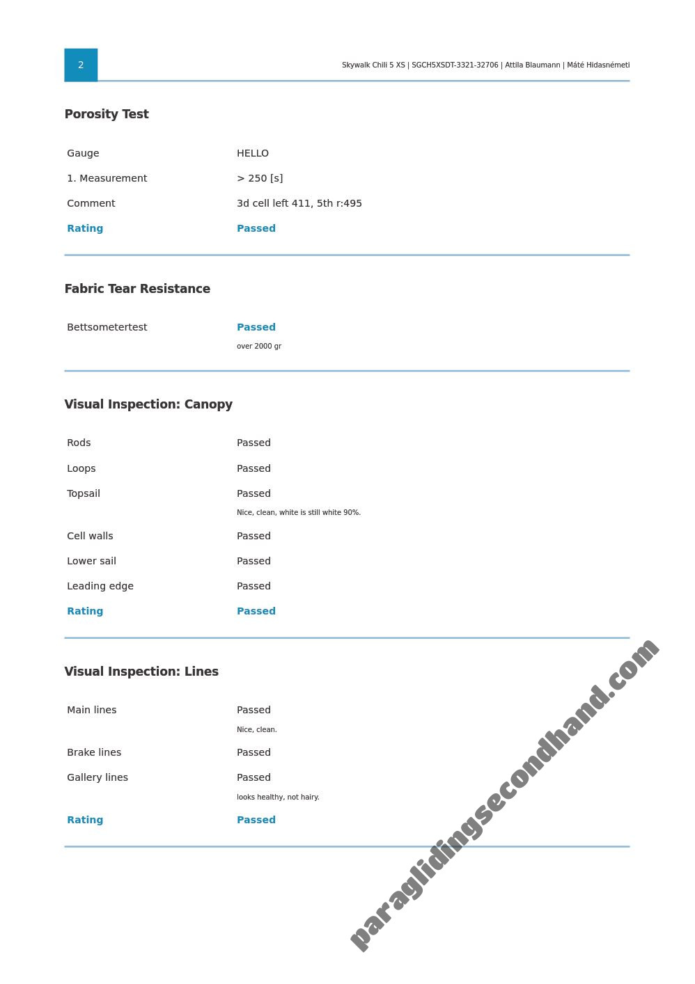 Skywalk Chili 5, XS, 2022, (75-95kg), 75h - Immagine 3