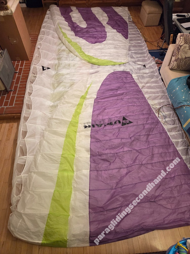 COMPLETE SET: Supair Leaf, EN-B, S (75-95kg) + BGD Snug, M + Advance Companion SQR 100 + Backpack