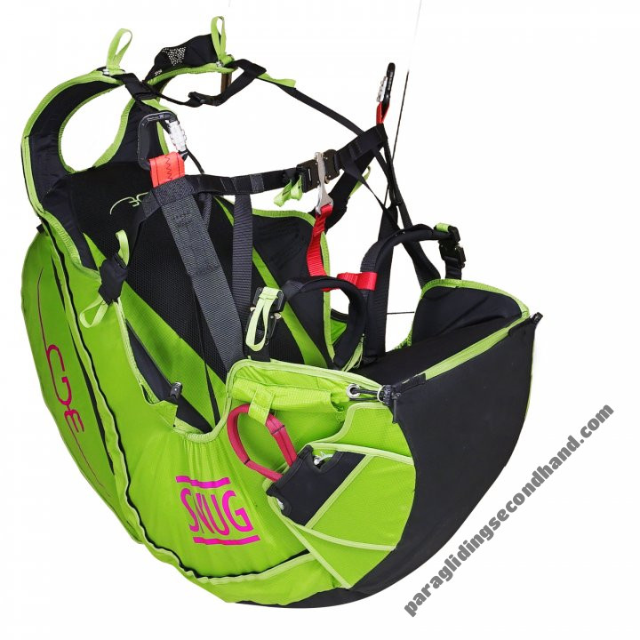 COMPLETE SET: Supair Leaf, EN-B, S (75-95kg) + BGD Snug, M + Advance Companion SQR 100 + Backpack - Image 3