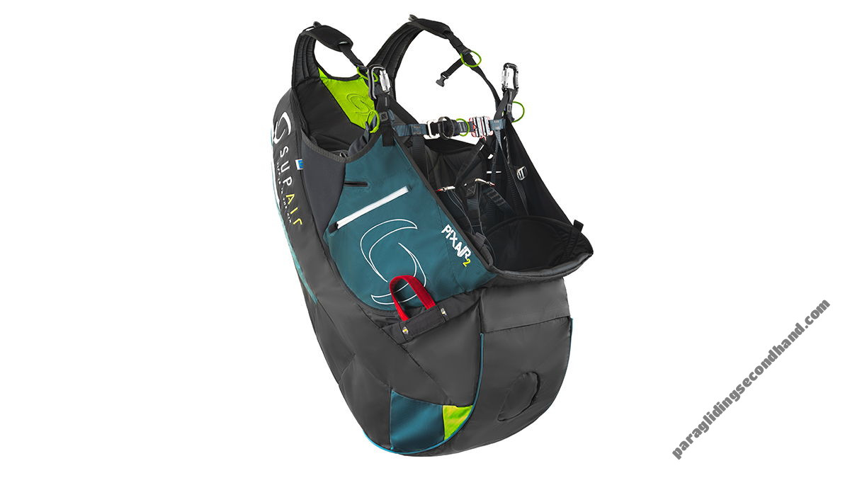 COMPLETE SET: Supair Leaf, EN-B, S (75-95kg) + Supair Pixair 2, M + U-Turn Backup RS100 Ultimate + Backpack - Image 7