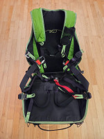 COMPLETE SET: Supair Leaf, EN-B, S (75-95kg) + BGD Snug, M + Advance Companion SQR 100 + Backpack