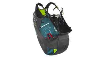 COMPLETE SET: Supair Leaf, EN-B, S (75-95kg) + Supair Pixair 2, M + U-Turn Backup RS100 Ultimate + Backpack