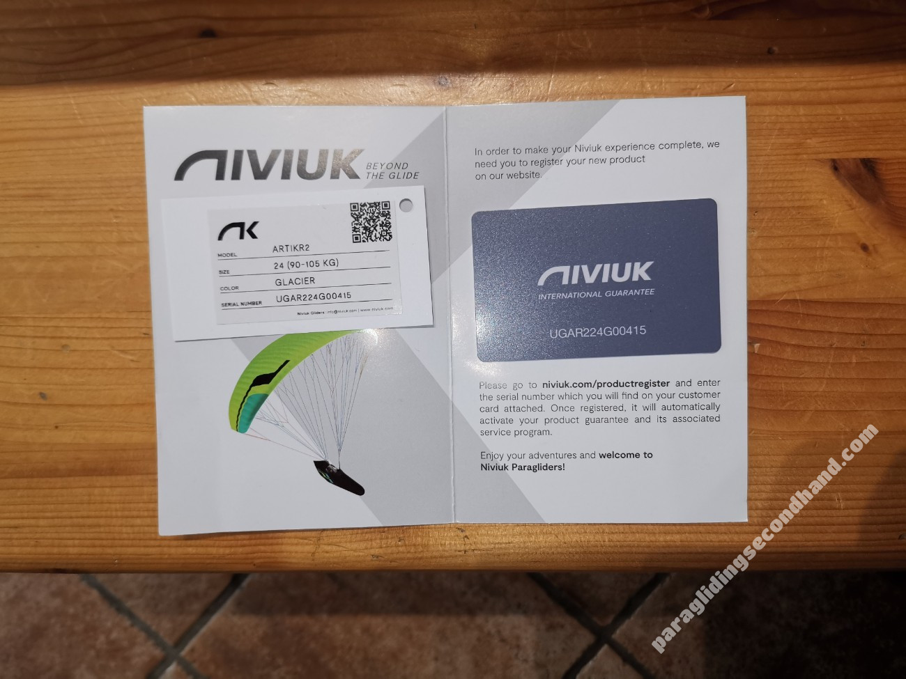 Niviuk Artik R2, M, 2026, (90-105kg), 0h - Image 10