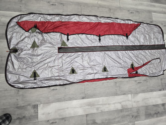 2.5 m gin concertina tube bag