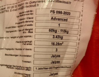 Little Cloud Puffin, 16, 2021, (60-110kg), 6h