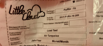 Little Cloud Puffin, 16, 2021, (60-110kg), 6h