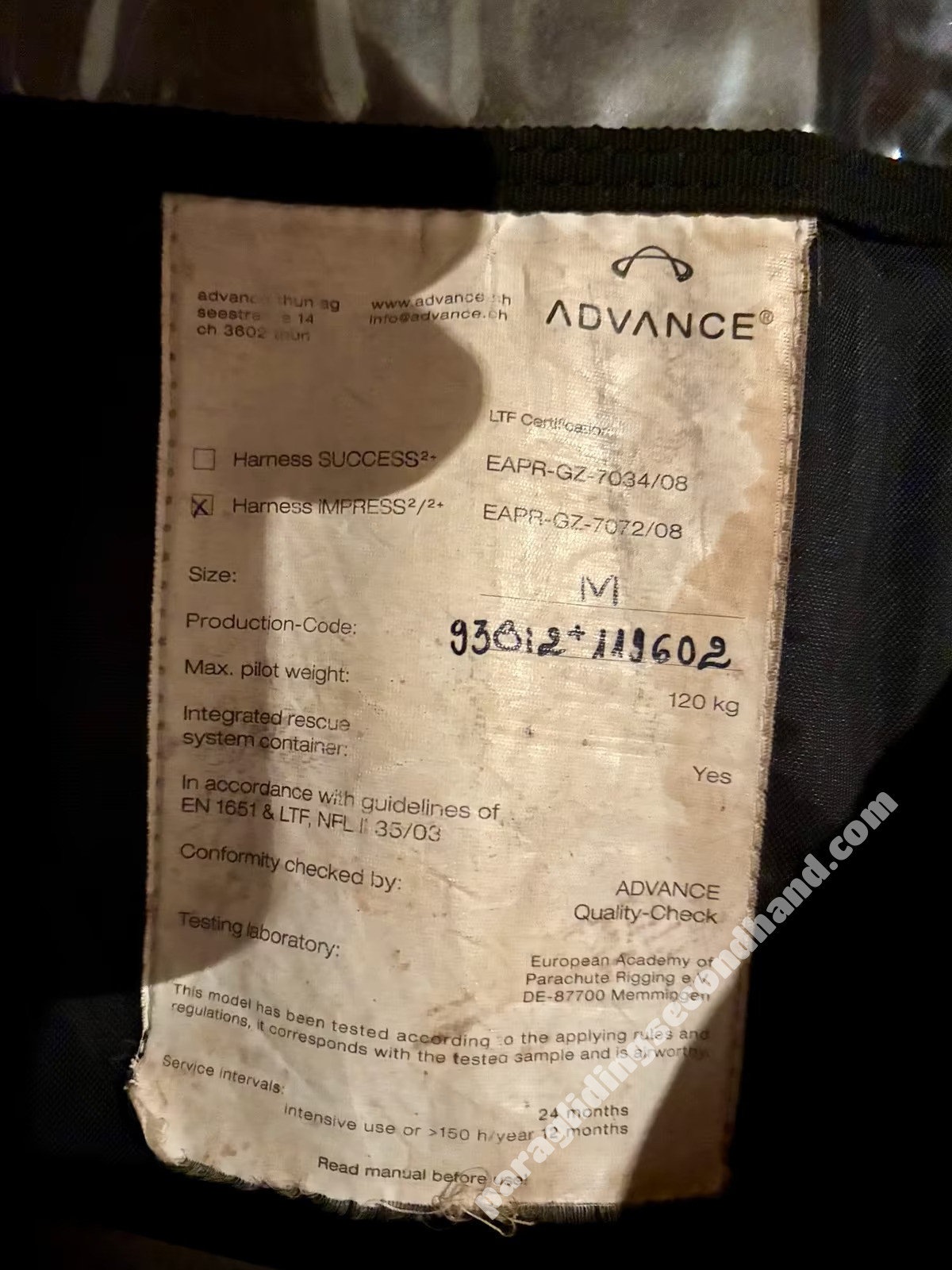 Advance Advance Impress 2+, M, 2011 - Image 3