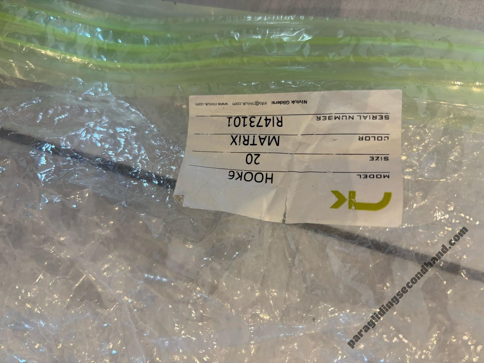 Niviuk Hook 6, S, 2025, (55-70kg), 35h - Image 5