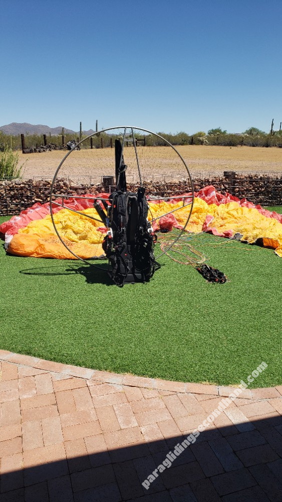 P2F Cronus MY22 Paramotor, MacPara Charger 2 (28SqM) Wing, JetCom Helmet & Communication System