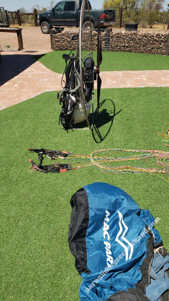 P2F Cronus MY22 Paramotor, MacPara Charger 2 (28SqM) Wing, JetCom Helmet & Communication System - Obrázek 6