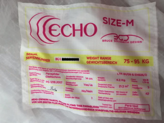 BGD Echo, M, 2022, (75-95kg), 25h