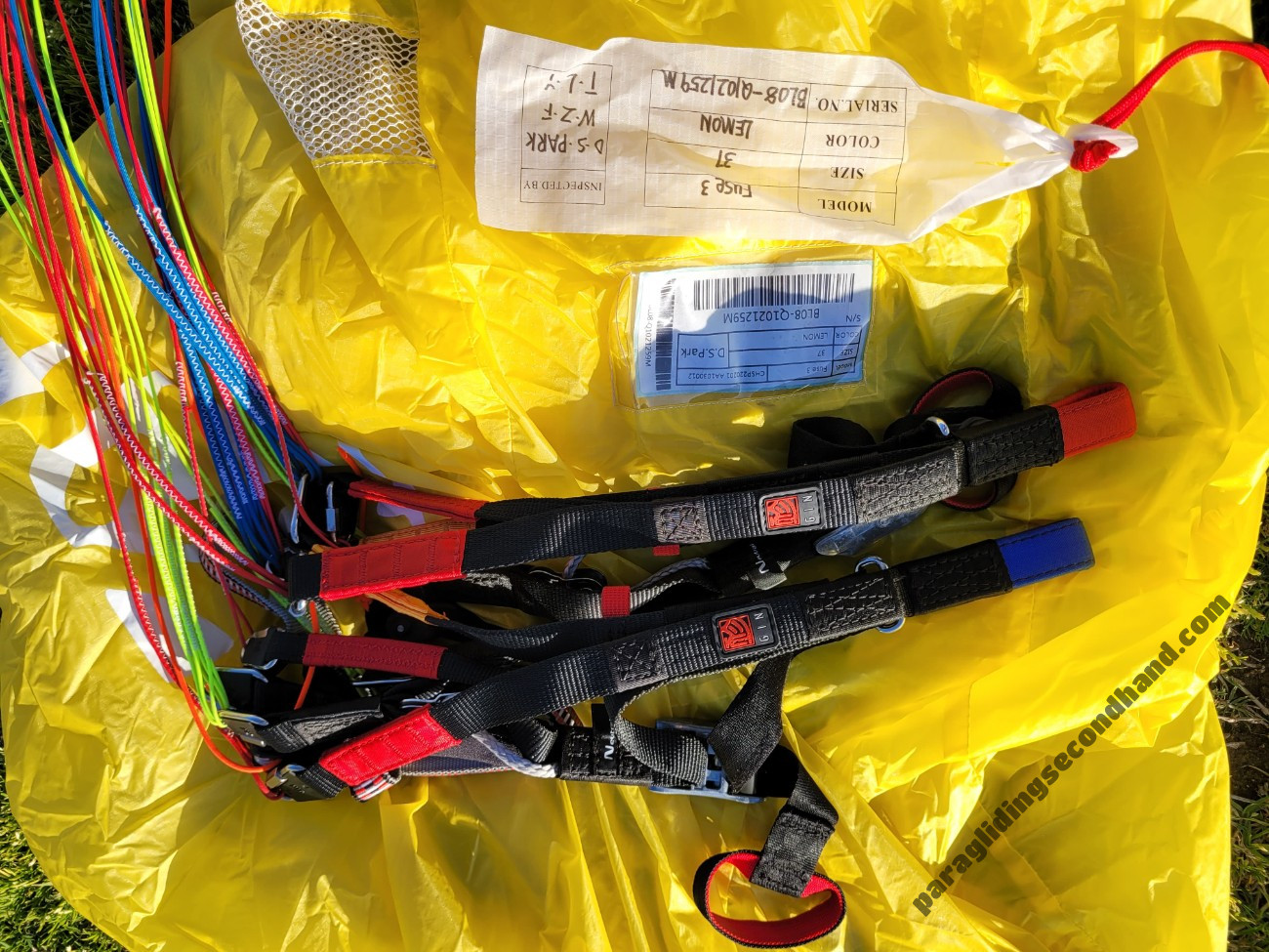 GIN Gliders Fuse 3, 37, 2023, (90-190kg), 0h - Image 4