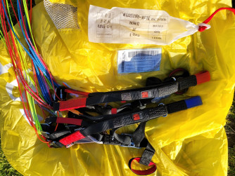 GIN Gliders Fuse 3, 37, 2023, (90-190kg), 0h